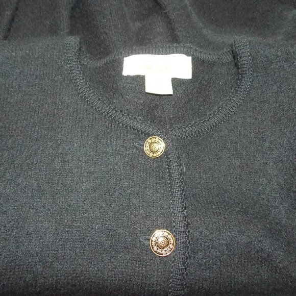 Vintage Tally-Ho women's black wool sweater size M - Picture 5 of 8